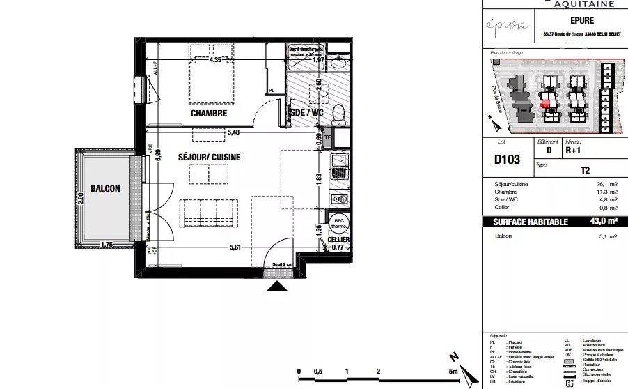 Photo 2 - Appartement à Belin-Béliet