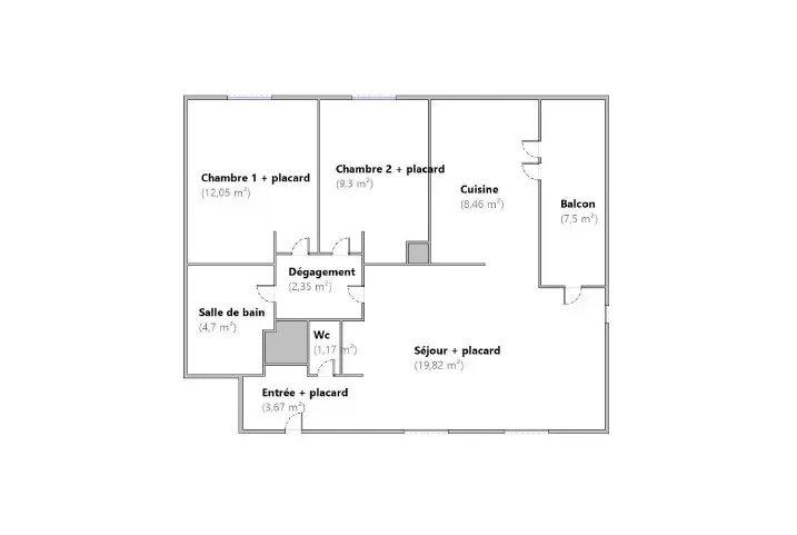 Photo 10 - Appartement à Villeurbanne